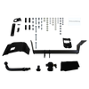 AUTO-HAK Trekhaak afneembaar incl. TowTec elektrische set 13polig specifiek