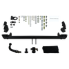 AUTO-HAK Trekhaak afneembaar incl. TowTec elektrische set 7polig universeel
