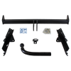 AUTO-HAK Trekhaak stijf incl. TowTec elektrische set 7polig universeel