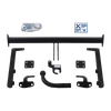 GDW Trekhaak stijf incl. TowTec elektrische set 7polig universeel