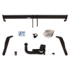 GDW Trekhaak afneembaar incl. TowTec elektrische set 7polig universeel