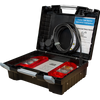 Testkoffer om te testen of de contactdozen naar behoren functioneren