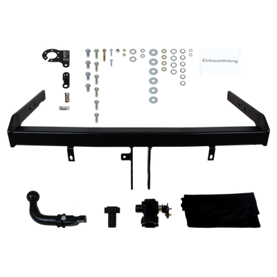 AUTO-HAK Trekhaak afneembaar incl. TowTec elektrische set 13polig specifiek