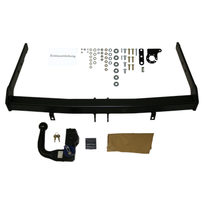 AUTO-HAK Trekhaak afneembaar incl. TowTec elektrische set 13polig specifiek