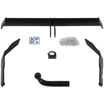 AUTO-HAK Trekhaak stijf incl. TowTec elektrische set 7polig specifiek