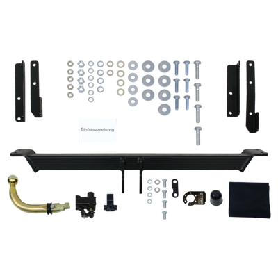 AUTO-HAK Trekhaak afneembaar incl. TowTec elektrische set 13polig specifiek