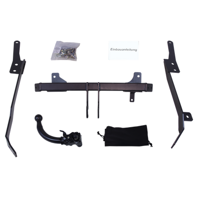 AUTO-HAK Trekhaak afneembaar incl. TowTec elektrische set 7polig universeel