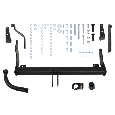 AUTO-HAK Trekhaak stijf incl. TowTec elektrische set 7polig universeel