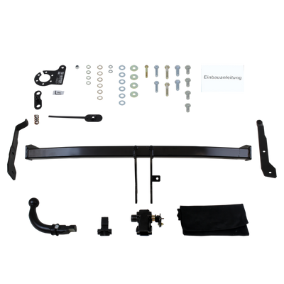 AUTO-HAK Trekhaak afneembaar incl. TowTec elektrische set 7polig universeel