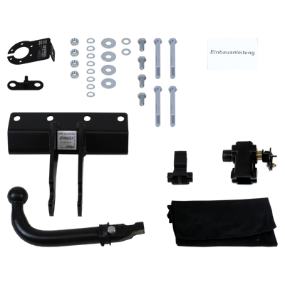 AUTO-HAK Trekhaak afneembaar incl. TowTec elektrische set 7polig specifiek