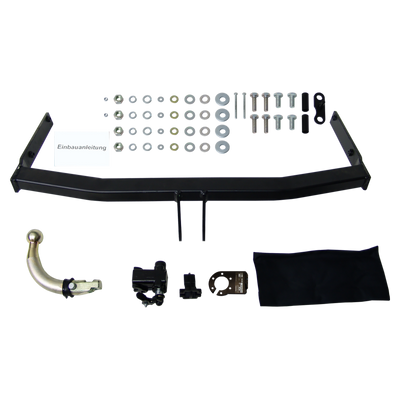 AUTO-HAK Trekhaak afneembaar incl. TowTec elektrische set 7polig universeel
