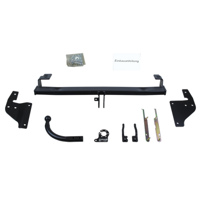 AUTO-HAK Trekhaak stijf incl. TowTec elektrische set 7polig universeel