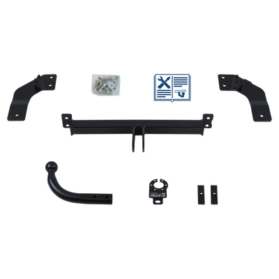 AUTO-HAK Trekhaak stijf incl. TowTec elektrische set 7polig specifiek