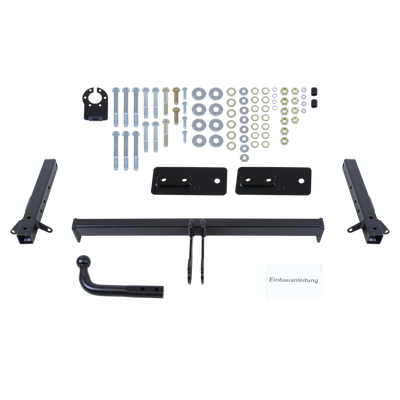 AUTO-HAK Trekhaak stijf incl. TowTec elektrische set 7polig universeel