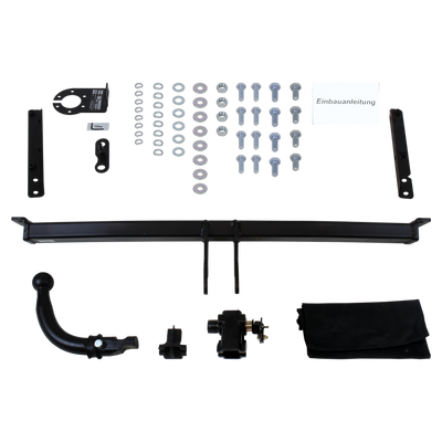 AUTO-HAK Trekhaak afneembaar incl. TowTec elektrische set 7polig universeel