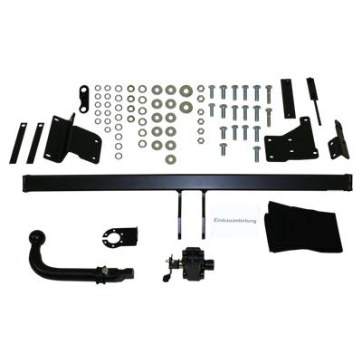 AUTO-HAK Trekhaak afneembaar incl. TowTec elektrische set 7polig specifiek