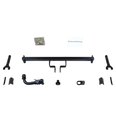 AUTO-HAK Trekhaak afneembaar incl. TowTec elektrische set 7polig universeel