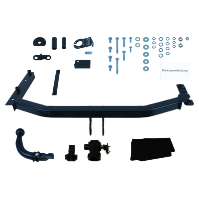 AUTO-HAK Trekhaak afneembaar incl. TowTec elektrische set 7polig universeel