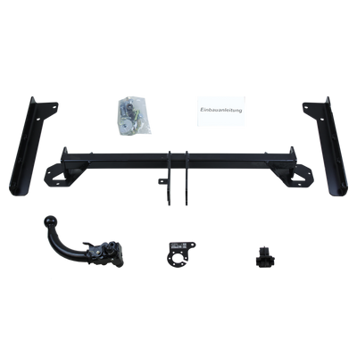 AUTO-HAK Trekhaak afneembaar incl. TowTec elektrische set 7polig specifiek