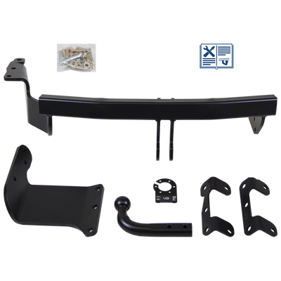 AUTO-HAK Trekhaak stijf incl. TowTec elektrische set 7polig specifiek