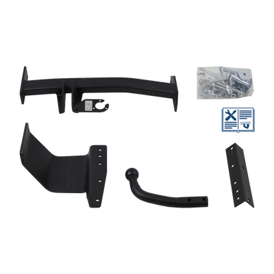 GDW Trekhaak stijf incl. TowTec elektrische set 7polig universeel