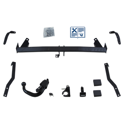 Brink Trekhaak afneembaar incl. TowTec elektrische set 7polig universeel