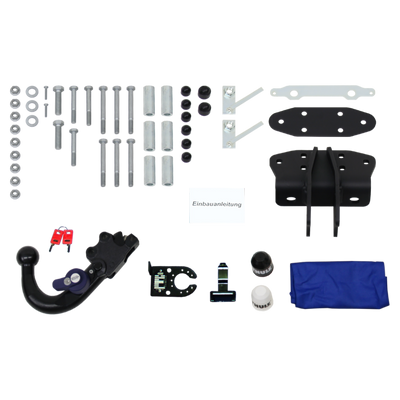Brink Trekhaak afneembaar incl. TowTec elektrische set 7polig specifiek