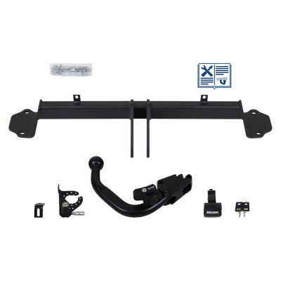 Brink Trekhaak afneembaar incl. TowTec elektrische set 7polig universeel