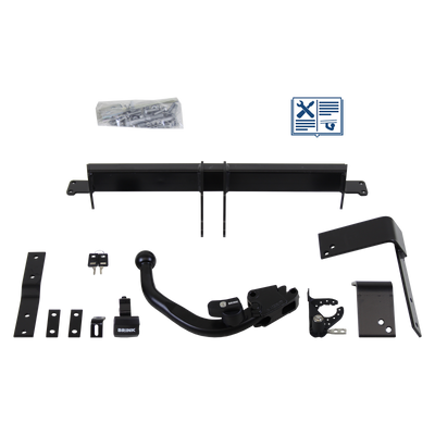 Brink Trekhaak afneembaar incl. TowTec elektrische set 13polig specifiek