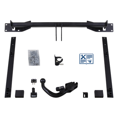 Brink Trekhaak afneembaar incl. TowTec elektrische set 7polig universeel