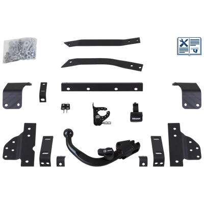 Brink Trekhaak afneembaar incl. TowTec elektrische set 7polig specifiek