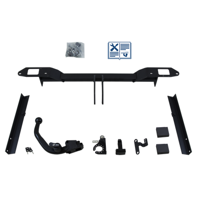 Brink Trekhaak afneembaar incl. TowTec elektrische set 7polig universeel