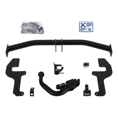 Brink Trekhaak afneembaar incl. TowTec elektrische set 7polig universeel