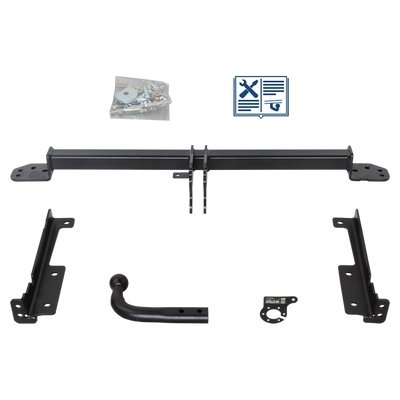 AUTO-HAK Trekhaak stijf incl. TowTec elektrische set 13polig specifiek