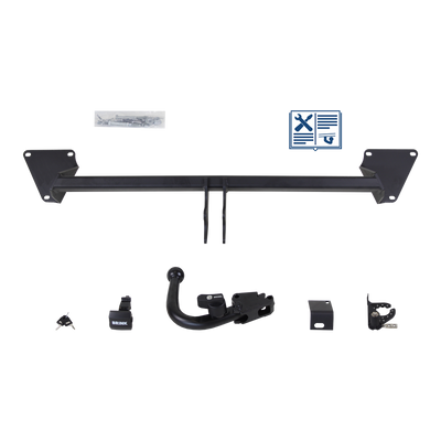 Brink Trekhaak afneembaar incl. TowTec elektrische set 7polig universeel
