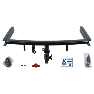 Westfalia Trekhaak afneembaar incl. TowTec elektrische set 7polig specifiek