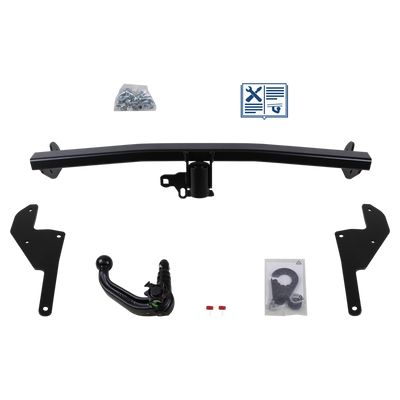 Westfalia Trekhaak afneembaar incl. TowTec elektrische set 7polig universeel