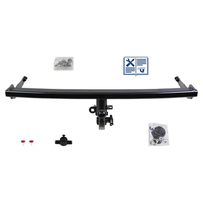 Westfalia Trekhaak afneembaar incl. TowTec elektrische set 7polig universeel