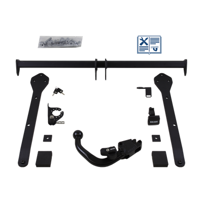 Brink Trekhaak afneembaar incl. TowTec elektrische set 7polig specifiek