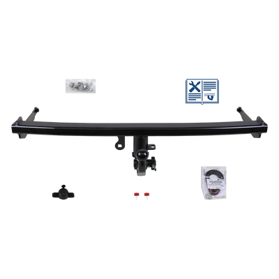 Westfalia Trekhaak afneembaar incl. TowTec elektrische set 7polig specifiek