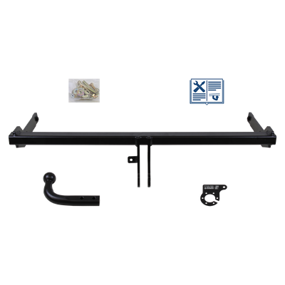 AUTO-HAK Trekhaak stijf incl. TowTec elektrische set 7polig specifiek