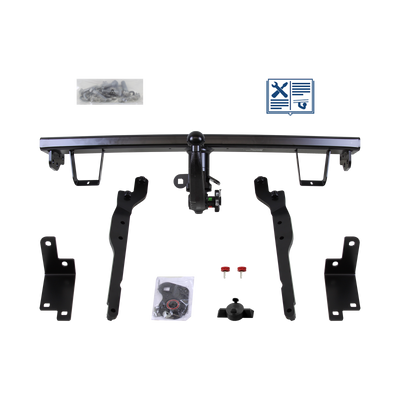 Westfalia Trekhaak afneembaar incl. TowTec elektrische set 7polig specifiek