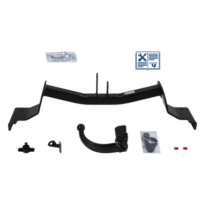 Westfalia Trekhaak afneembaar incl. TowTec elektrische set 7polig specifiek