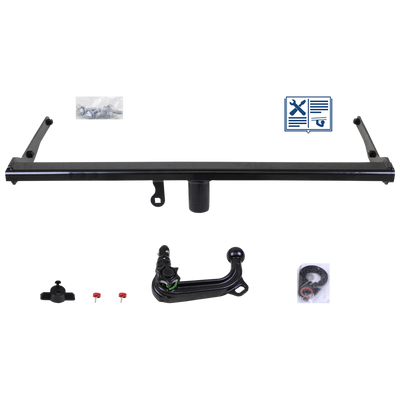 Westfalia Trekhaak afneembaar incl. TowTec elektrische set 7polig universeel