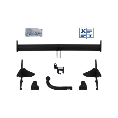 GDW Trekhaak stijf incl. TowTec elektrische set 7polig specifiek
