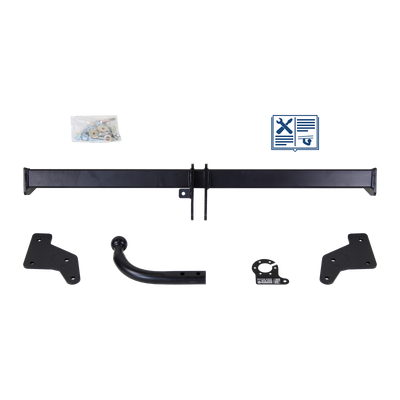 AUTO-HAK Trekhaak stijf incl. TowTec elektrische set 7polig specifiek