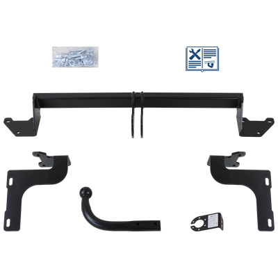 Hak-Pol Trekhaak stijf incl. TowTec elektrische set 7polig specifiek