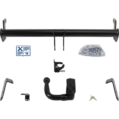 Brink Trekhaak afneembaar incl. TowTec elektrische set 7polig specifiek
