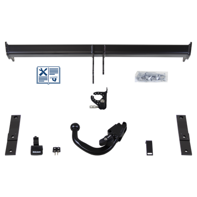 Brink Trekhaak afneembaar incl. TowTec elektrische set 7polig specifiek