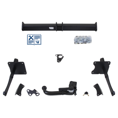 GDW Trekhaak afneembaar incl. TowTec elektrische set 7polig specifiek